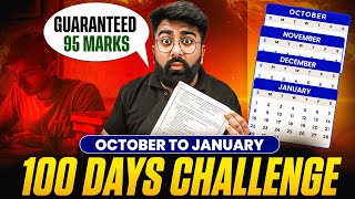 100 Days Challenge to Score 95+ Marks🎯 | CBSE Class 10 Board 2025-26 | Study Plan by Gautam Sir
