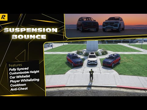 FiveM Car Bounce System FREE | Custom Suspension Script (Standalone)
