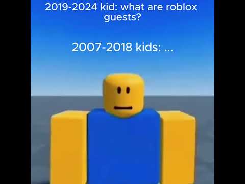 The good days...   #roblox #guests #oldisgold #old #memories #sad