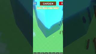 How to start becoming rich in grow a garden  #growagarden #roblox #growagardencode