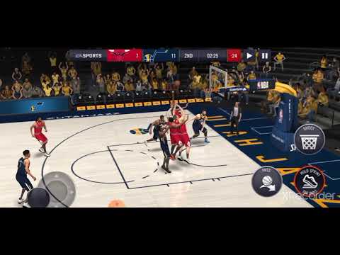 NBA Live mobile basketball bulls vs jazz championship