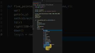 Progamming with ASMR GURU || Star factorial Python || #shorts #programming #asmr #asmrprogramming
