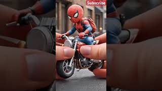 Spider-Man bike #shortvideo #automobile #transformers #learningwithme