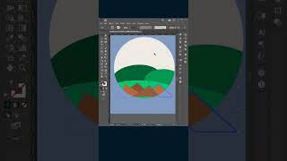 Paper Cut-Out Effect in #adobeillustrator #learnillustrator #illustration #shorttutorial