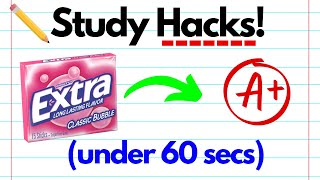 These STUDY HACKS will BOOST your grades! 📈 🧠 📚