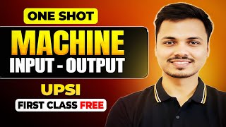 Machine Input Output One Shot 🔥 | UPSI 2025 Reasoning | PYQs Included | Paid Batch DEMO