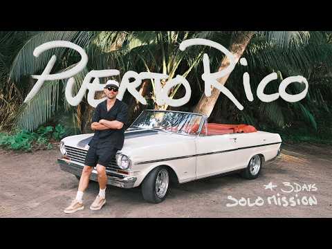 Exploring Puerto Rico Solo in 3 Days – Forest, Bioluminescence & Classic Cars