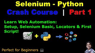 Learn Selenium with Python in 2025 | Beginner-Friendly Automation Guide (Hindi) Part 1