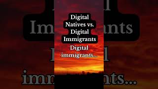 Digital Natives vs  Digital Immigrants Digital immigrants… #LifeTruths