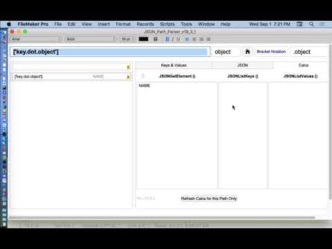 Parsing JSON in FileMaker - Atlanta FileMaker Developers Group September 2021