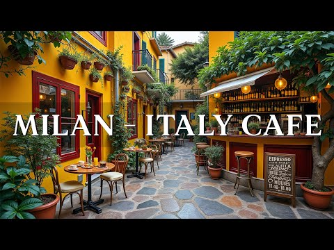 Italian Coffee Jazz in Milan ☕ Daily Bossa Nova Ambience for Happy & Good Moods