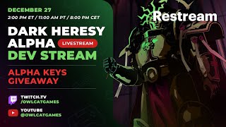 Dark Heresy Alpha Dev Stream