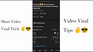 Trick Short video viral Short Video Viral Kaise Hoga #Short #technicalarjun #youtubeshort #viralvide