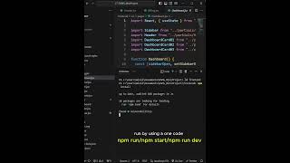 How to run React JS in visual studio