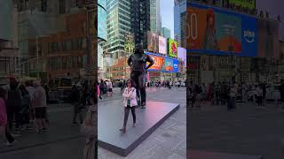 NYC Art Times Square #art #timessquare #groundedinthestars