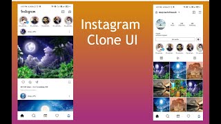 Flutter UI Design (Instagram Clone)