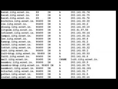 DNS Zone Transfer using DIG Tutorial