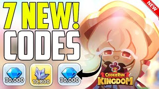 ⚠️NEW Codes!!⚠️ COOKIE RUN KINGDOM COUPON CODES 2024 - COOKIE RUN KINGDOM CODES