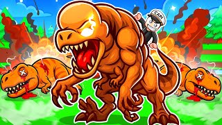 Becoming the DISTORTUS REX in DINOSAUR SIMULATOR