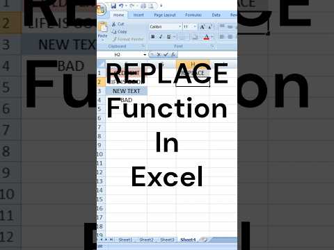 REPLACE Function In Excel 🤣😱😱 #excel #excelfunction #excelformula