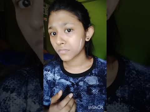 How to choose a correct shade of foundation✓  # shorts#sasha_ beauty