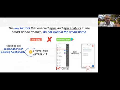 Adwait Nadkarni. Building Practical Security Systems for the ​Post-App​Smart Home