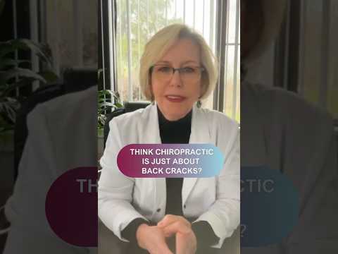 Think Chiropractic Is Just About Back Cracks?
