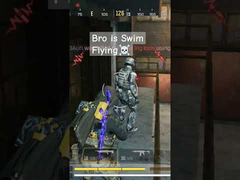 Ain't no way bro got the  T-posing Animation #codm #viral #glitch