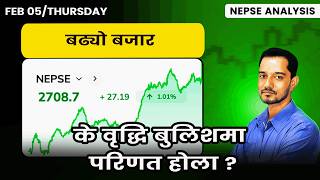 February 5 | Nepse Update | Stock Market Analysis by Ram Hari Nepal