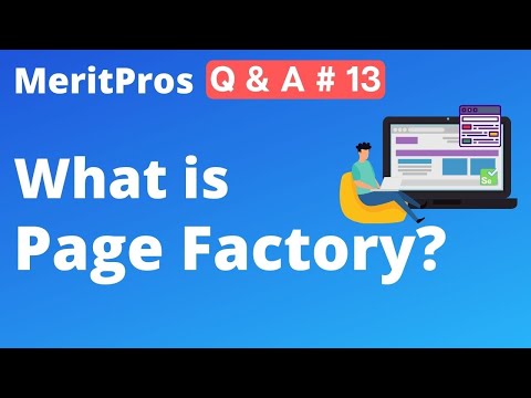 what is page factory model in selenium | Page Object Model with Page Factory | MeritPros Q & A # 13