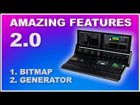 Next-Level Lighting Control: GrandMA3 2.0's Generator and Bitmap Engine Unleashed!