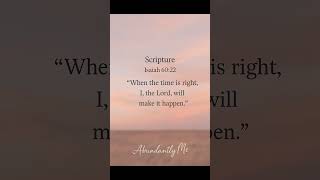 God Will Make It Happen 🔥 | Isaiah 60:22 (Powerful Word from God)