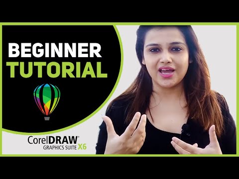 Coreldraw x6 Tutorial for Beginners (EASY)