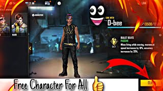 ❤ Free Character ✌..#shorts #freefire