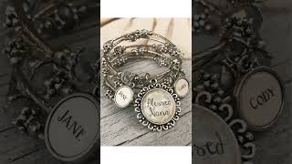 Customizable bracelet for your bestie, granny or sister #giftideas #PersonalizedJewelry