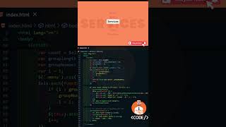 NavBar Effect by Naiyan Noor #naiyannoor #coding #webdesign #javascript #java #webdesigner #htmlcss