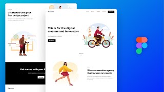 Let's Design a Website UI with Figma Tutorial