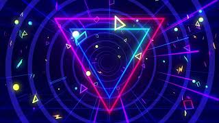 retro futuristic shape 80s