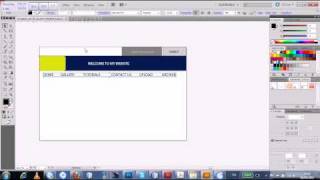 illustrator cs5 slicing and generating css for web part1