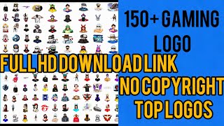 TOP FREEFIRE GAMING LOGOS WITH FULL HD DOWNLOAD LINK NO COPYRIGHT 150+ LOGOS FREE FOR GAMING CHANNEL