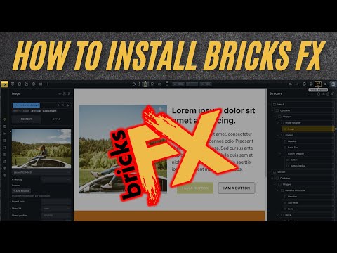 How to install Bricks FX