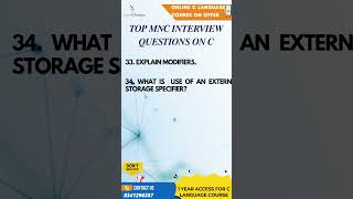Top C Interview Questions part-9| XpertChamps Insights #skillstruct