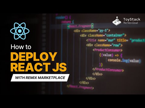 How to Deploy a React App in Seconds with Toystack Remixes | Step-by-Step Tutorial