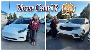 SHOPPING for a NEW CAR!! 🚗 🙈