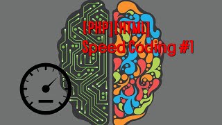 [PHP][HTML] Speed Coding #1