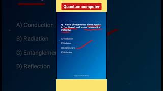 Mcq questions on quantum computer||science and technology#science