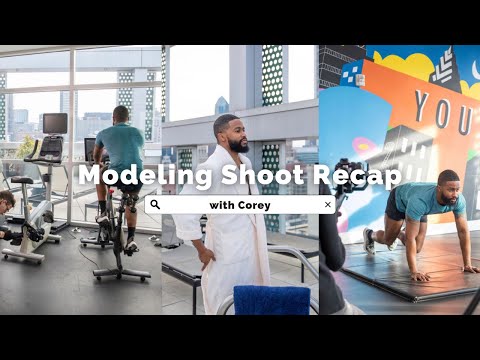 Modeling Shoot Recap w/ Corey