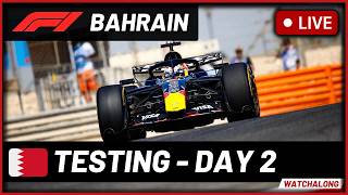 🔴F1 Live Bahrain Testing - Day2 - Live Timings + Commentary