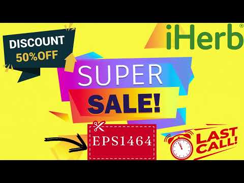 Best iHerb Coupon Codes 2024:iHerb Discount Code for 50% OFF ON ALL IHERB WEBSITE