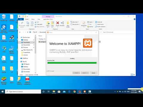 How to install xampp...( SQL) all steps after downloading .